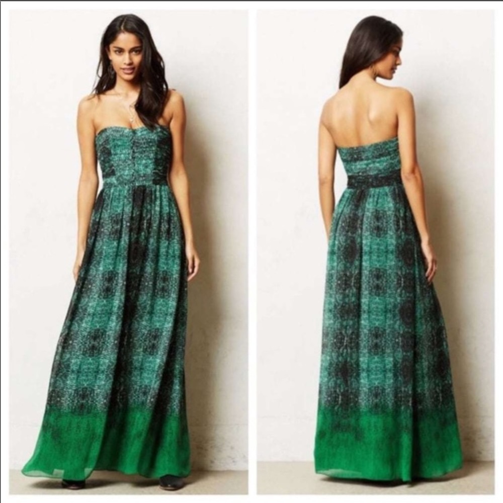 Anthropologie Moulinette Soeurs Vernalis Maxi Dress